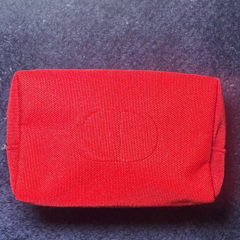 Dior Scarlet Red cosmetic Pouch